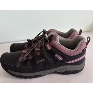 KEEN Youth Girls Targhee Waterproof Hiking Shoes Size 7Y (fits Women's 8.5/9)